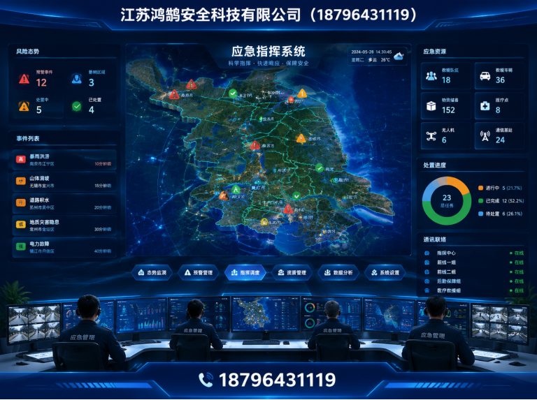 通辽应急指挥系统展示图